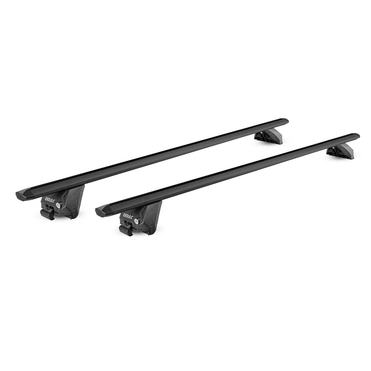 Dachträger Grundtäger für Skoda Karoq 2017-2026 100kg Alu Schwarz 2 tlg ABE