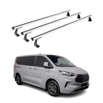 Dachträger Grundtäger für VW Transporter T7 2023-2026 75kg Alu Silber 3 tlg