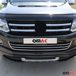 Kühlergrill Leisten Grillleisten für VW Amarok 2010-2016 Edelstahl Chrom 1tlg