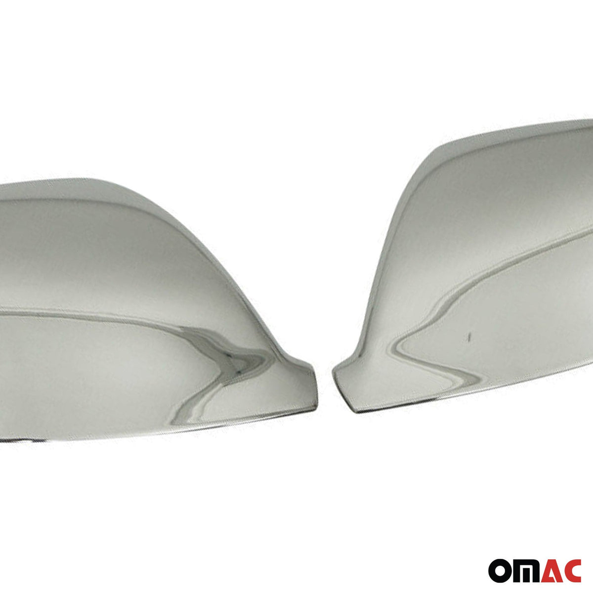 Spiegelkappen Spiegelabdeckung für VW Amarok 2010-2020 Chrom ABS Silber 2tlg