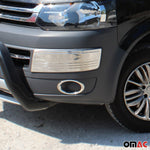 Kühlergrill Leiste Grillleisten für VW Transporter T5 2009-15 Edelstahl Chrom 2x