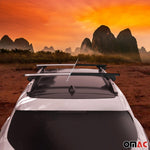 Dachträger Grundtäger für Hyundai H1 Starex 1999-2007 75kg Alu Silber 2 tlg