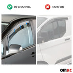 Windabweiser Regenabweiser für Suzuki S-Cross 2022-2026 Dunkel Acryl 4tlg