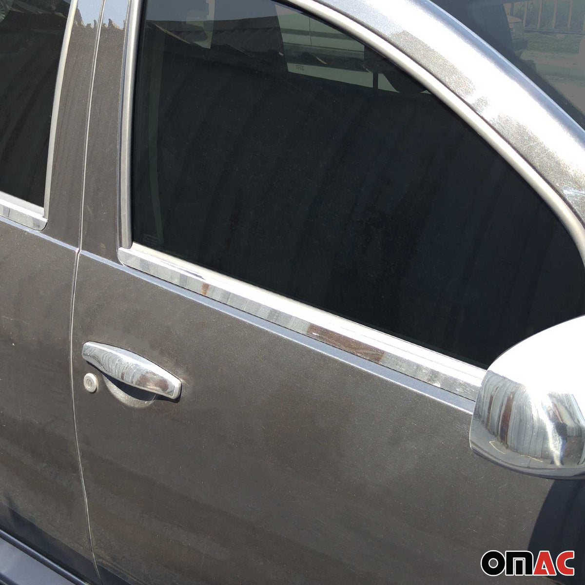 Fensterleisten Zierleisten für Dacia Duster I 2010-2017 Edelstahl Chrom 4tlg