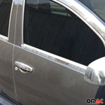 Fensterleisten Zierleisten für Dacia Duster I 2010-2017 Edelstahl Chrom 4tlg