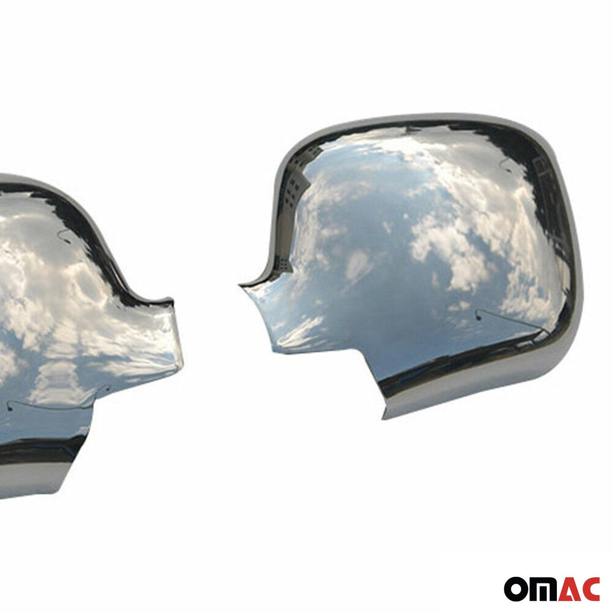 Spiegelkappen Spiegelabdeckung für Renault Kangoo 2008-2013 Edelstahl Chrom
