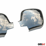 Spiegelkappen Spiegelabdeckung für Renault Kangoo 2008-2013 Edelstahl Chrom