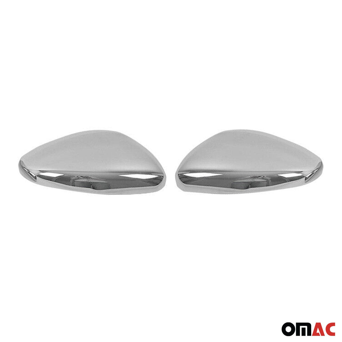 Spiegelkappen Spiegelabdeckung für Citroen C4 Cactus 2014-2020 Edelstahl Chrom