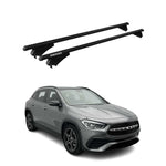 Menabo Dachträger Grundtäger für Mercedes GLA H247 2020-2026 75kg Alu Schwarz 2x