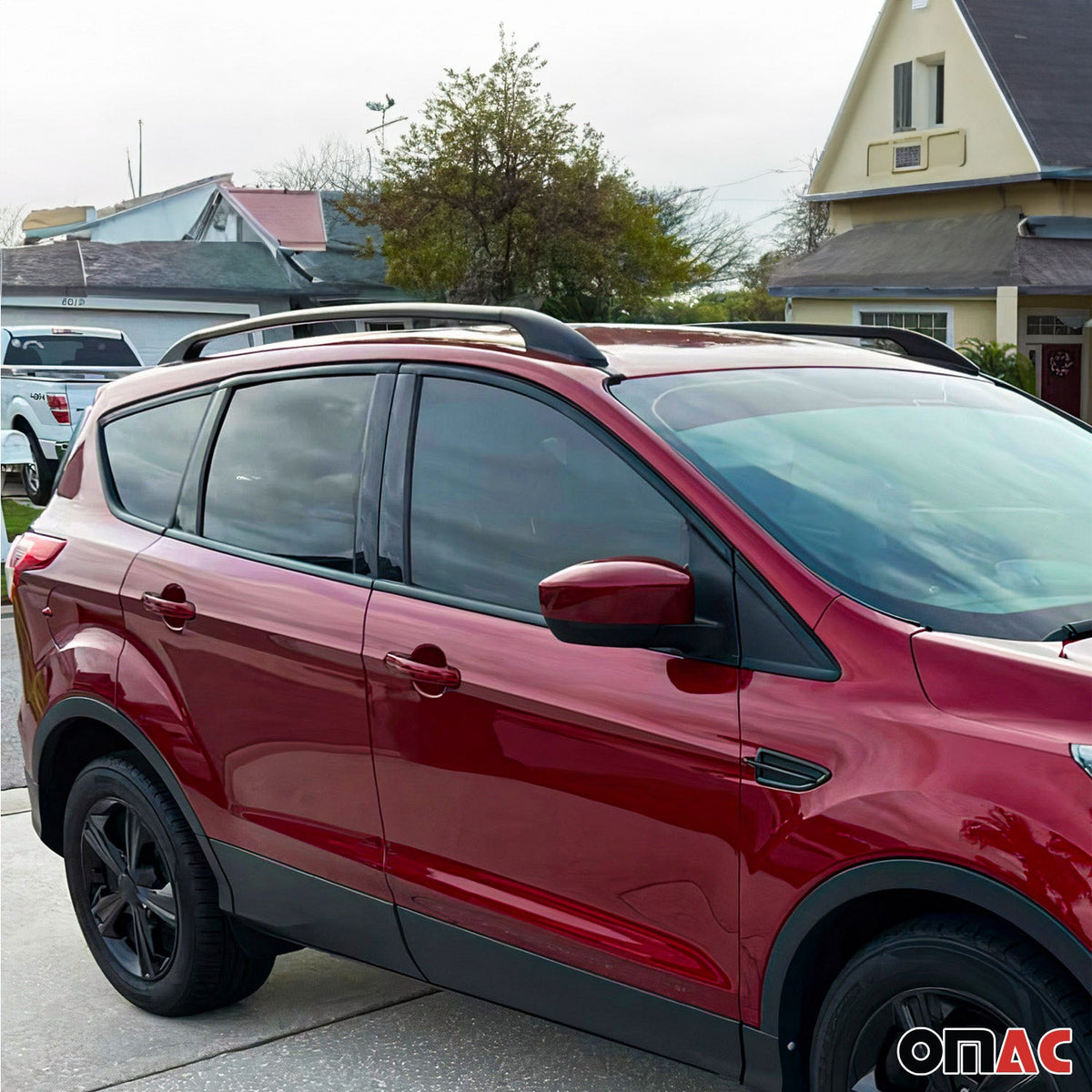 Aluminium Dachreling Relingträger für Audi A3 2012-2020 Schwarz 2tlg