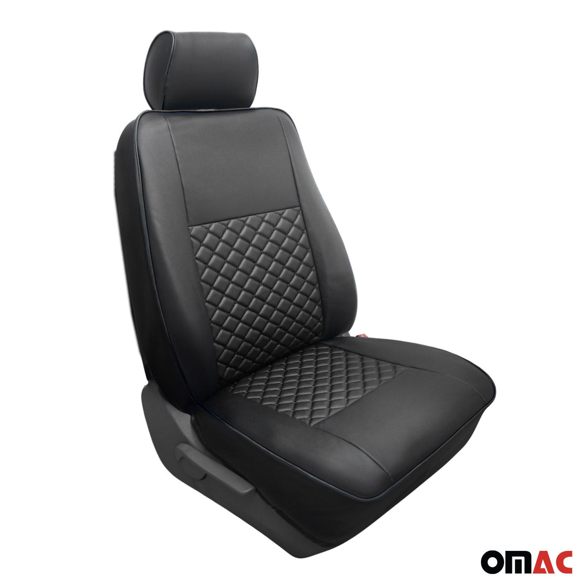 Sitzbezüge Schonbezüge für Ford Transit 2000-2009 Kunstleder Schwarz 2+1