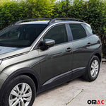 Dachreling Dachgepäckträger Relingträger für Ford Kuga II 2012-19 Alu Schwarz 2x