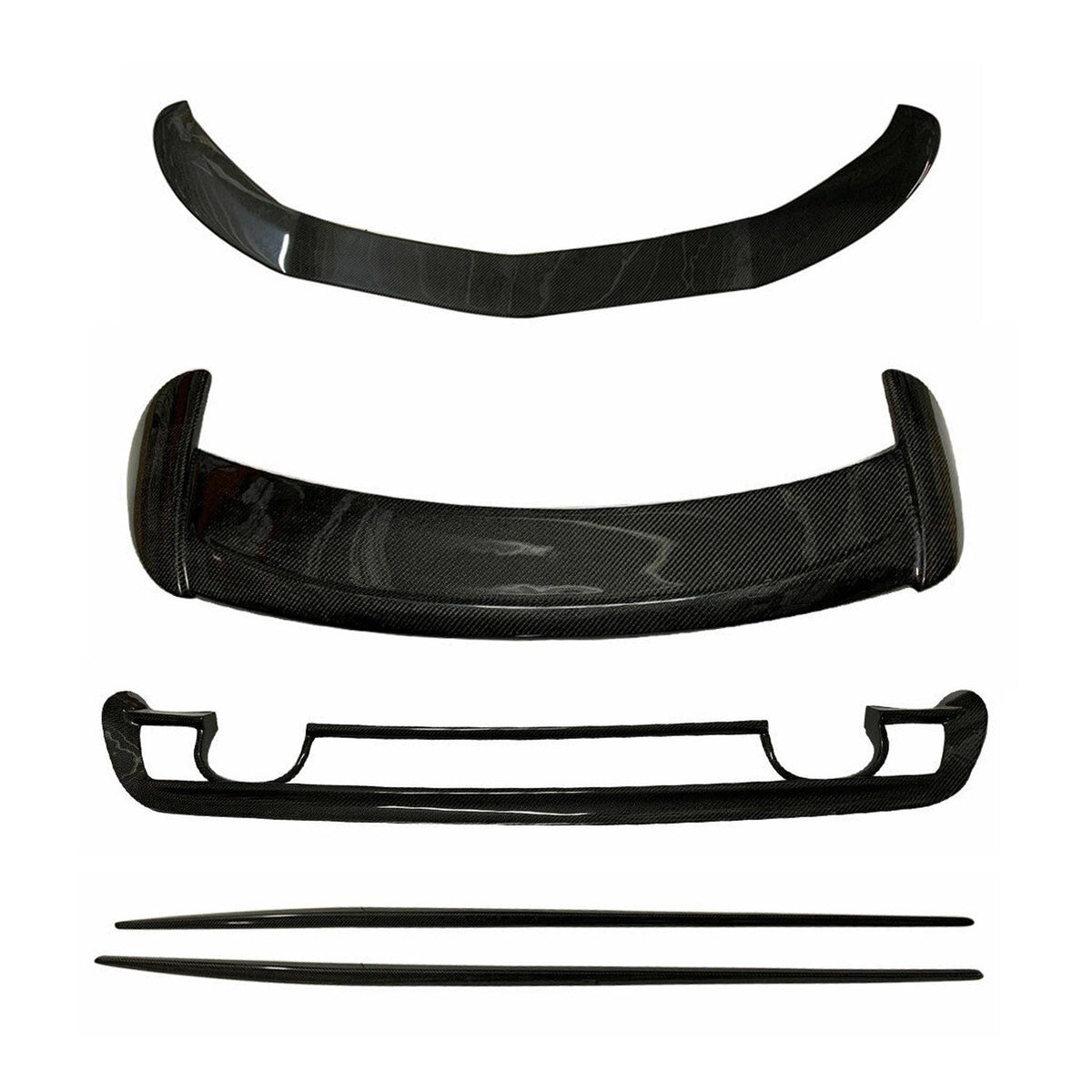 Bodykit Heckdiffusor Frontspoiler für Mercedes A Klasse W176 A180 250 Kohlefaser