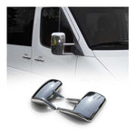 Spiegelkappen Spiegelabdeckung für Mercedes Sprinter W903 1995-2006 Chrom ABS