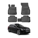 OMAC Gummimatten Fußmatten für Audi Q8 e-Tron 2018-2026 TPE Automatten Schwarz