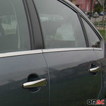 Fensterleisten Zierleisten für Citroen C4 2006-2013 Stufenheck Edelstahl 8tlg