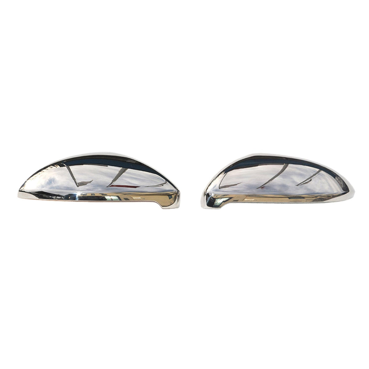 Spiegelkappen Spiegelabdeckung für VW Golf Alltrack 2014-2019 Edelstahl Chrom