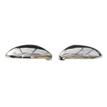Spiegelkappen Spiegelabdeckung für VW Golf Alltrack 2014-2019 Edelstahl Chrom