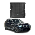 OMAC Gummi Kofferraumwanne für BMW X7 G07 2018-2026 Klappbare 3.Reihe Schwarz