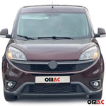 Kühlergrill Leisten Grillleisten für Fiat Doblo 2014-2022 Edelstahl Chrom 2tlg