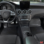 Fußmatten 3D Gummimatten für Renault Symbol Thalia Limo 2013-2020 TPE Schwarz 4x