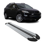 Seitenschweller Trittbretter Schweller für Mazda CX-9 2010-2019 Aluminium Silber