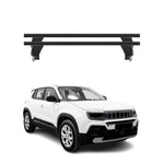 Menabo Dachträger Grundträger für Jeep Avenger 2023-2026 Alu Schwarz 2tlg