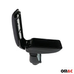 Armlehne Mittelarmlehne für Dacia Duster I 2010-2017 PU-Leder ABS Schwarz