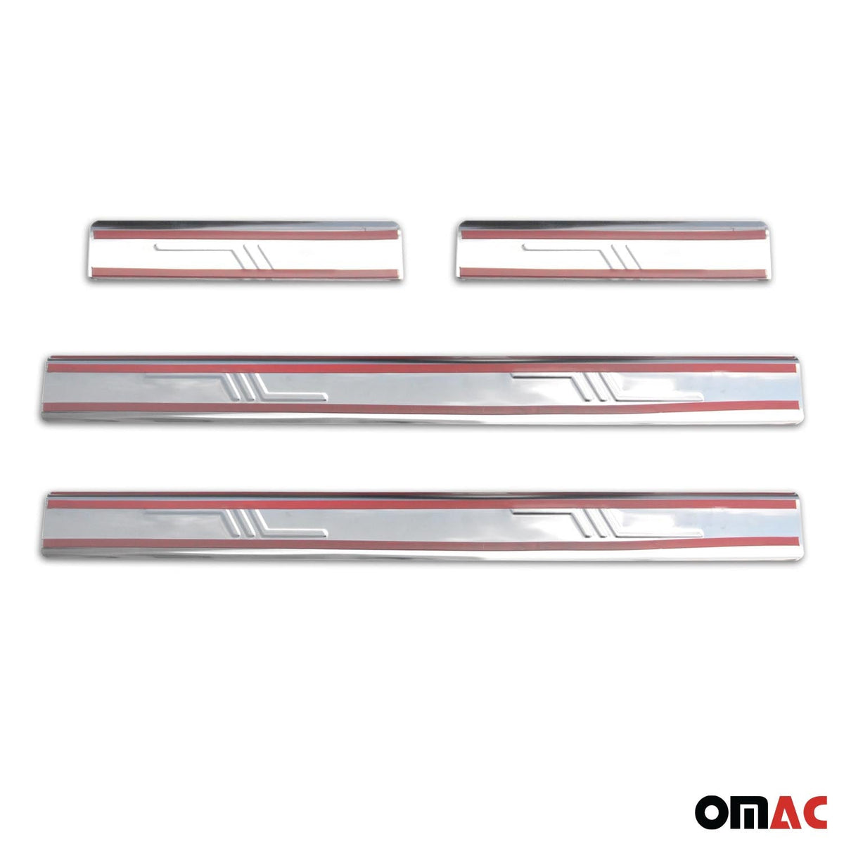Einstiegsleisten Türschweller für Toyota Yaris 2005-2012 Edelstahl Chrom 4tlg