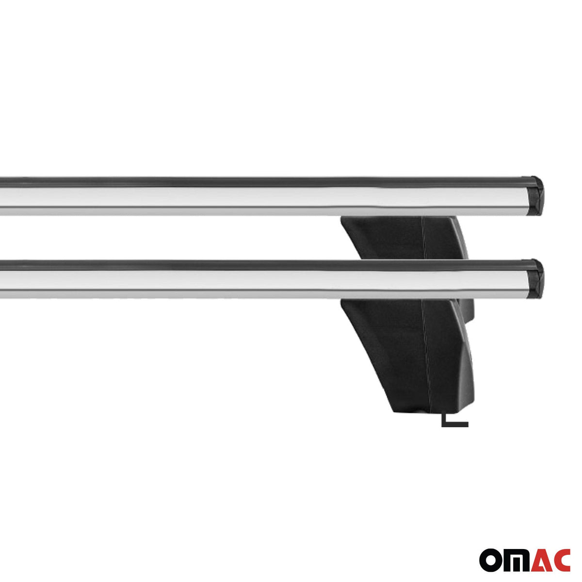 Menabo Dachträger Grundtäger für Lancia Musa 2007-2012 75kg Alu Silber 2 tlg