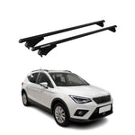 Menabo Dachträger Grundtäger für Seat Arona 2017-2026 75kg Alu Schwarz 2 tlg