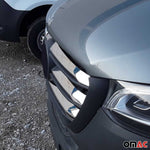 Kühlergrill Leiste Grillleisten für Mercedes Sprinter 2018-26 Edelstahl Chrom 6x