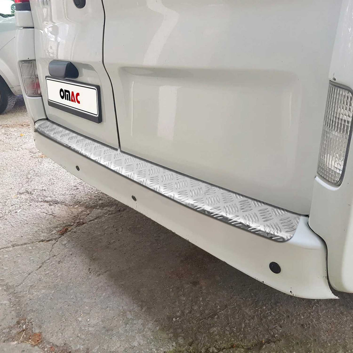 Ladekantenschutz Stoßstangenschutz für Opel Movano B 2010-2021 Aluminium Silber