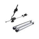 Dachträger + Fahrradträger Satz für Dacia Dokker 2012-2021 Aluminium Silber 3tlg