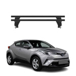 Menabo Dachträger Grundtäger für Toyota C-HR I 2016-2023 50kg Alu Schwarz 2 tlg