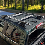 Dachreling & Dachträger Satz für Mazda BT-50 2007-2012 Alu Grau 4x