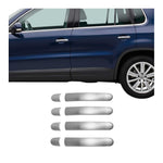 Türgriff Blende Chrom für VW Tiguan 2007-2016 Gebürstet Silber 8x