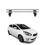 Menabo Dachträger Grundtäger für Kia Carens 2013-2021 50kg Alu Silber 2 tlg