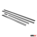 Seitentürleiste Türschutzleiste für VW T5 T6 Kurzer Radstand L1 Chrom Dunkel 5x