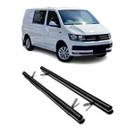 Stahl Trittbretter Schwellerrohre für VW T6 T6.1 Transporter 2015-2024 Kurzer