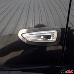 Blinkerrahmen Signalblende Seitenblinker für Opel Crossland X Edelstahl Chrom