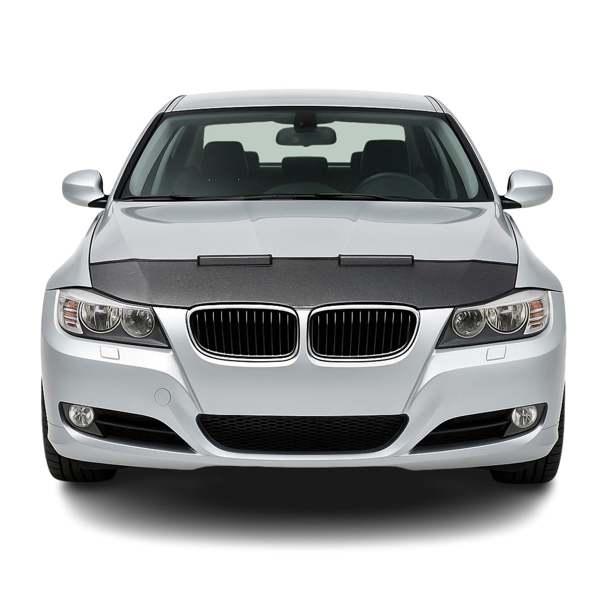Haubenbra Steinschlagschutz Bonnet Bra für BMW 3er E90 E91 2005-08 Carbon Halb