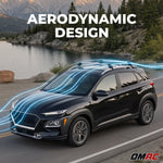Dachträger Grundtäger für Seat Ateca 2016-2026 5 tür 100kg Alu Silber 2 tlg ABE