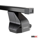 Menabo Dachträger Grundtäger für Subaru Levorg 2015-2020 75kg Stahl Schwarz 2x