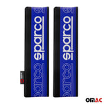 SPARCO Gurtschoner Gurtpolster Sicherheitsgurt Auto Gurtschutz Blau 2x