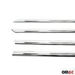 Fensterleisten Zierleisten für Opel Astra H 2009-2013 Edelstahl Chrom 4tlg
