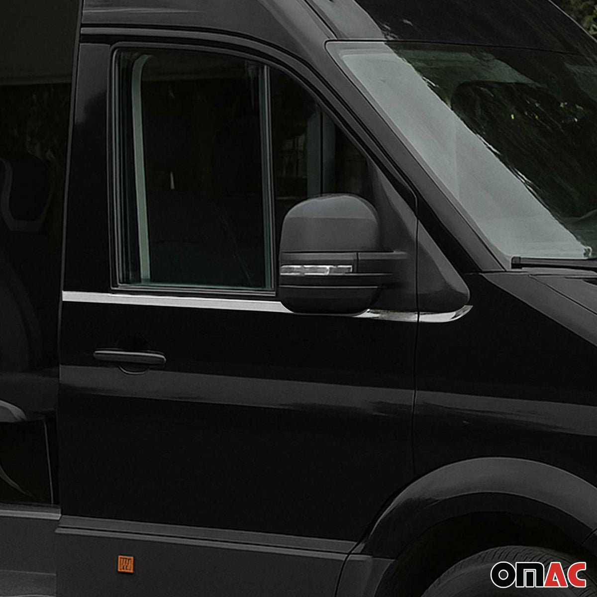Fensterleisten Zierleisten für VW Crafter 2017-2026 L2 Radstand Edelstahl 8tlg