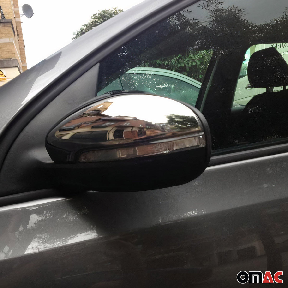Spiegelkappen Spiegelabdeckung für VW Golf 2008-2014 Edelstahl Chrom 2tlg