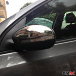 Spiegelkappen Spiegelabdeckung für VW Golf 2008-2014 Edelstahl Chrom 2tlg