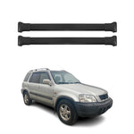 Dachträger Grundtäger für Honda CR-V mk1 1995-2001 75kg Aluminium Schwarz 2 tlg Namma Markt